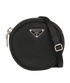 Prada Trick Round Pouch Crossbody, front view
